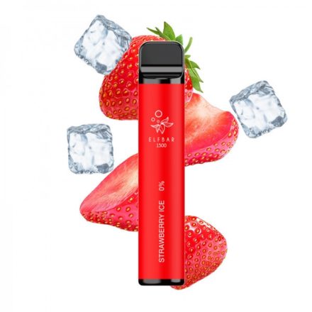 Elf Bar 1500 - Strawberry Ice 0% - Nikotinmentes