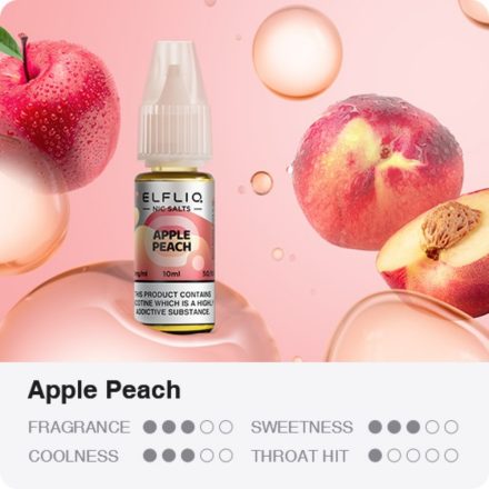 ElfLiq Apple Peach 10mg - 10 ml