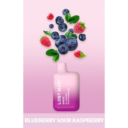 Lost Mary 600 - Blue Sour Raspberry 2%
