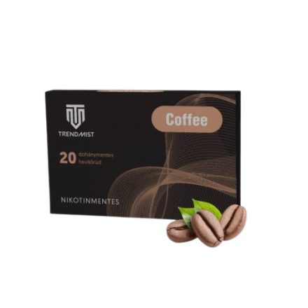 Trendmist Kávé ízű nikotinmentes hevítőrúd - 1 doboz